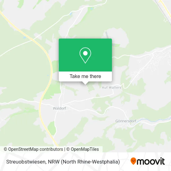 Карта Streuobstwiesen