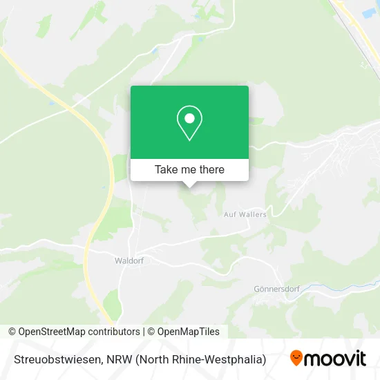 Карта Streuobstwiesen