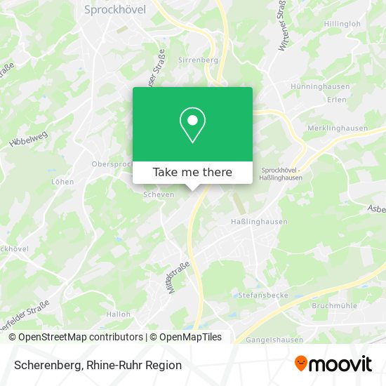 Карта Scherenberg
