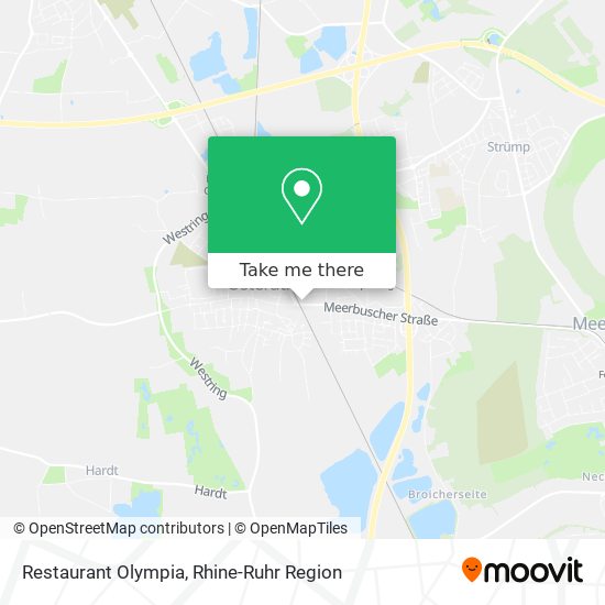Restaurant Olympia map