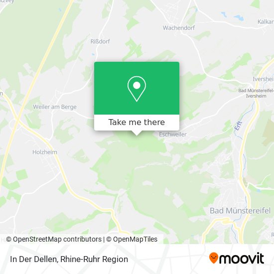 In Der Dellen map