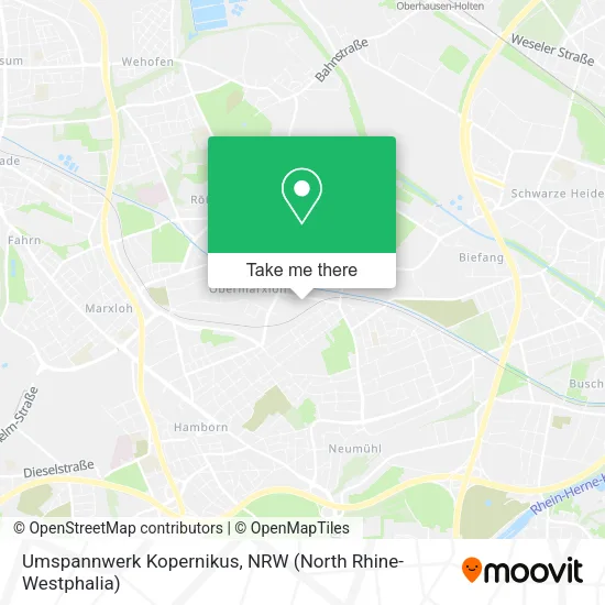 Карта Umspannwerk Kopernikus