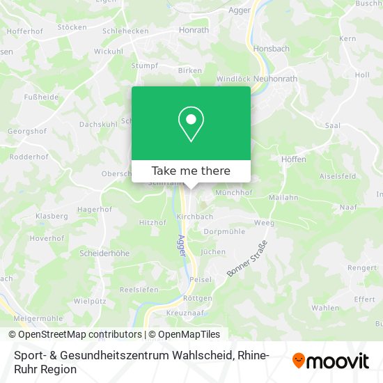 Sport- & Gesundheitszentrum Wahlscheid map