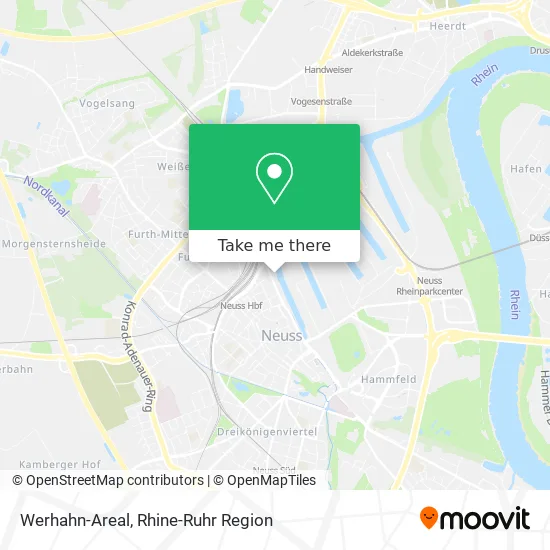 Карта Werhahn-Areal