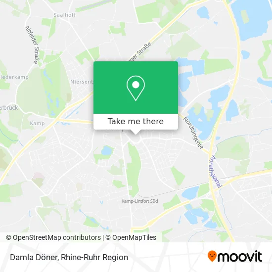 Карта Damla Döner