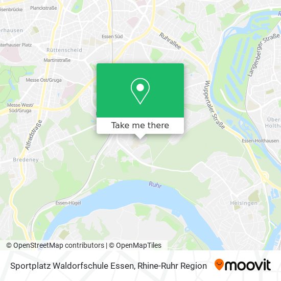 Sportplatz Waldorfschule Essen map