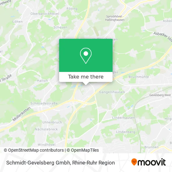 Schmidt-Gevelsberg Gmbh map