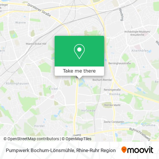 Pumpwerk Bochum-Lönsmühle map