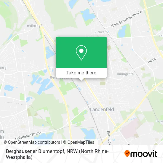 Карта Berghausener Blumentopf