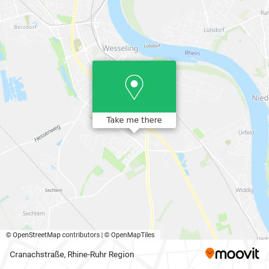 Cranachstraße map