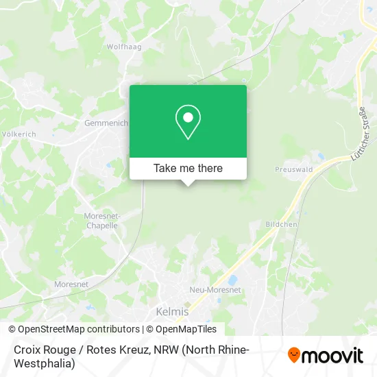 Croix Rouge / Rotes Kreuz map