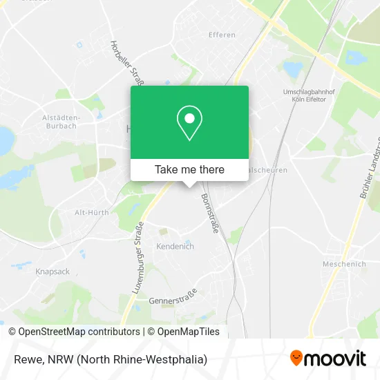 Rewe map