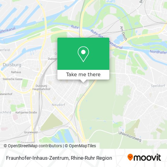 Fraunhofer-Inhaus-Zentrum map