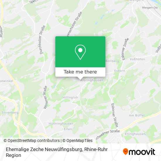 Ehemalige Zeche Neuwülfingsburg map