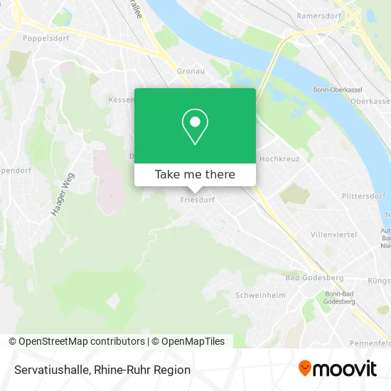 Карта Servatiushalle