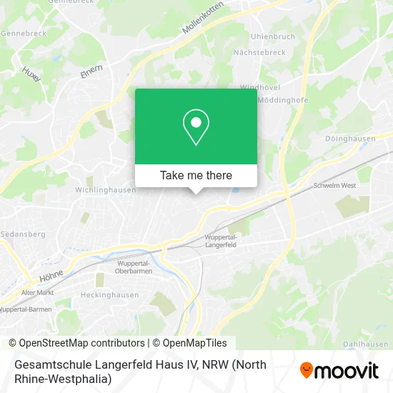 Gesamtschule Langerfeld Haus IV map