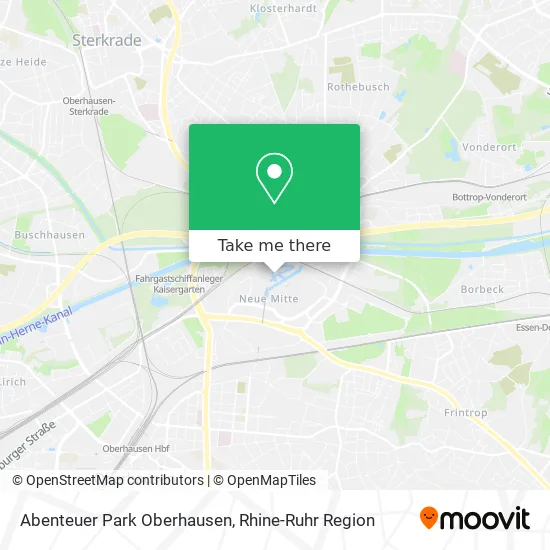 Abenteuer Park Oberhausen map