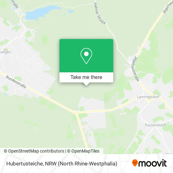 Карта Hubertusteiche