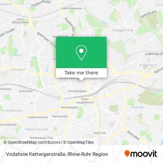 Карта Vodafone Kettwigerstraße