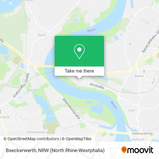 Карта Beeckerwerth