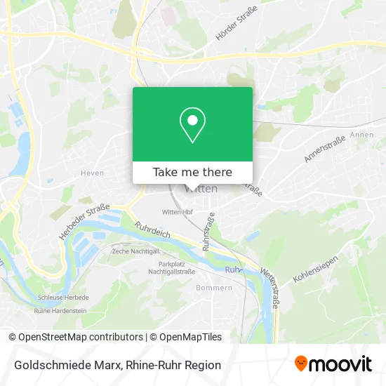 Карта Goldschmiede Marx