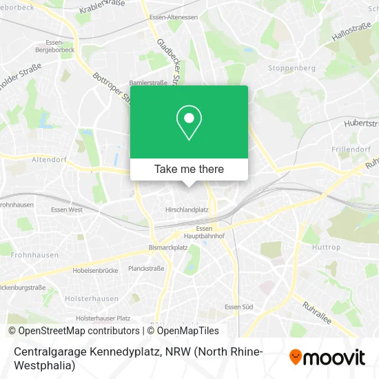 Карта Centralgarage Kennedyplatz