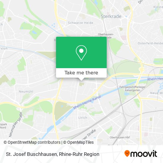 St. Josef Buschhausen map