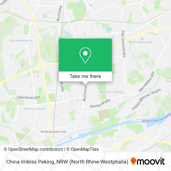 Карта China Imbiss Peking