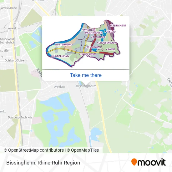 Карта Bissingheim