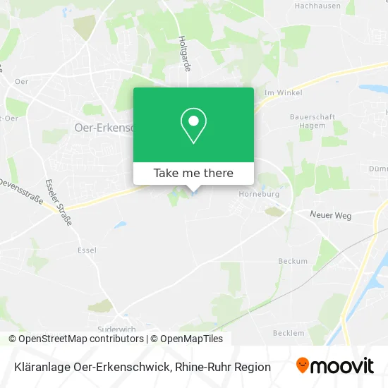 Карта Kläranlage Oer-Erkenschwick