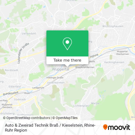 Карта Auto & Zweirad Technik Braß / Kieselstein