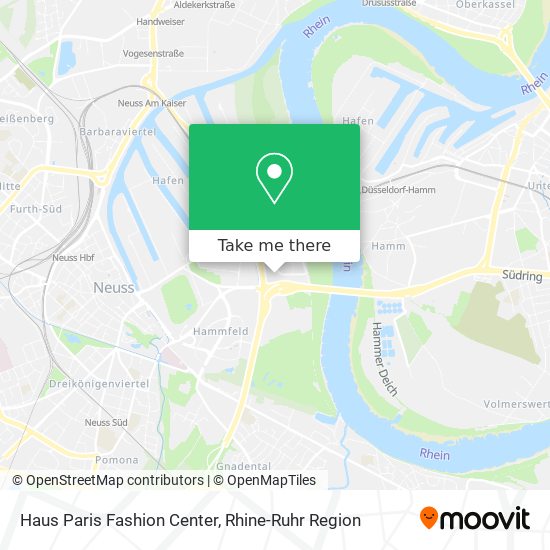 Haus Paris Fashion Center map