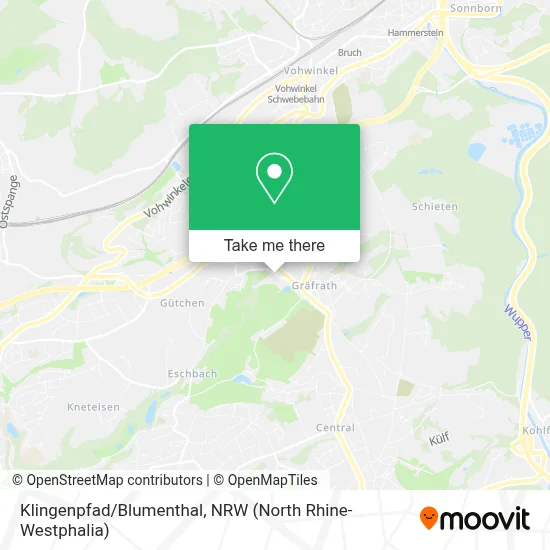 Klingenpfad/Blumenthal map