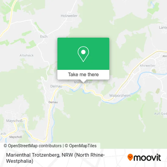Карта Marienthal Trotzenberg
