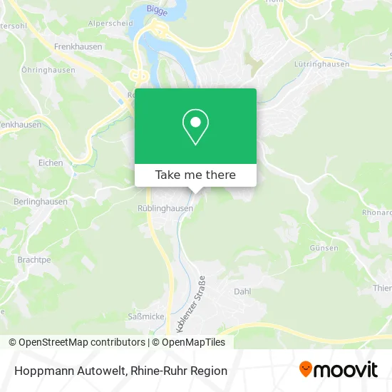 Карта Hoppmann Autowelt