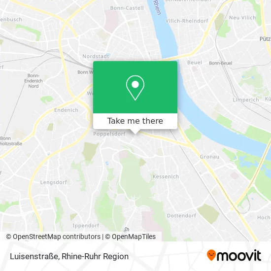 Карта Luisenstraße