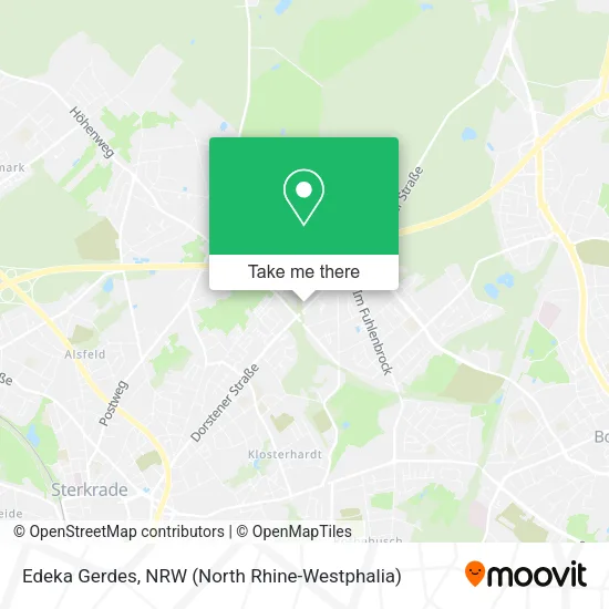 Карта Edeka Gerdes