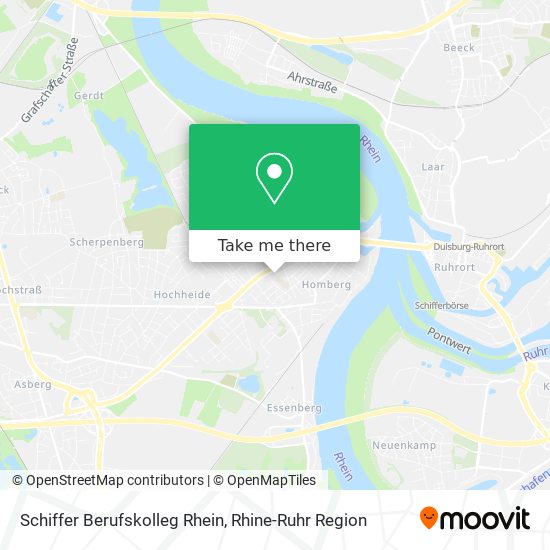 Schiffer Berufskolleg Rhein map