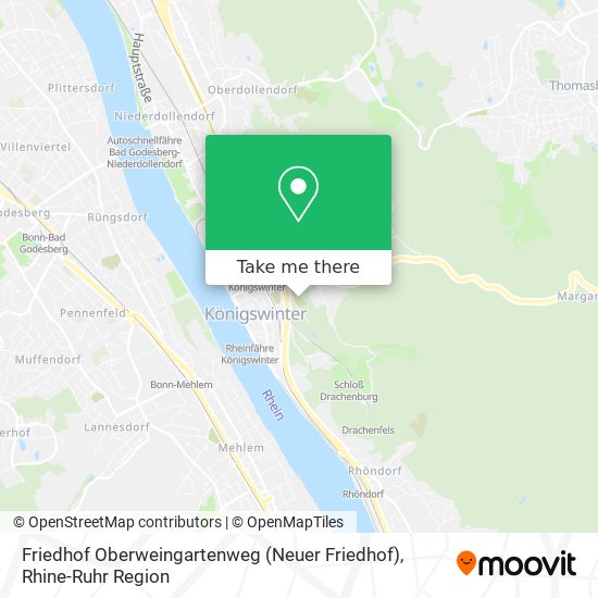 Friedhof Oberweingartenweg (Neuer Friedhof) map