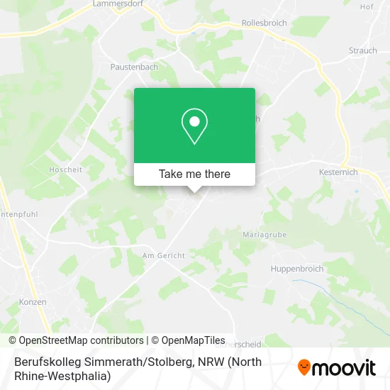 Карта Berufskolleg Simmerath / Stolberg