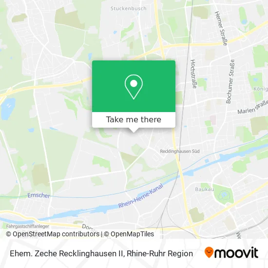 Карта Ehem. Zeche Recklinghausen II