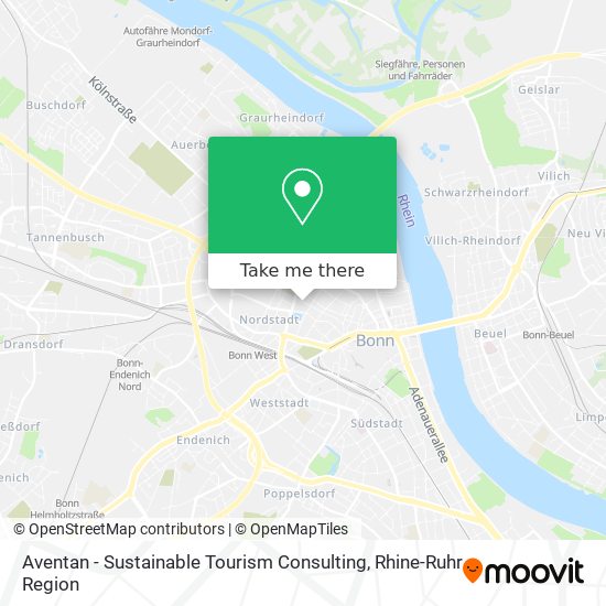 Карта Aventan - Sustainable Tourism Consulting