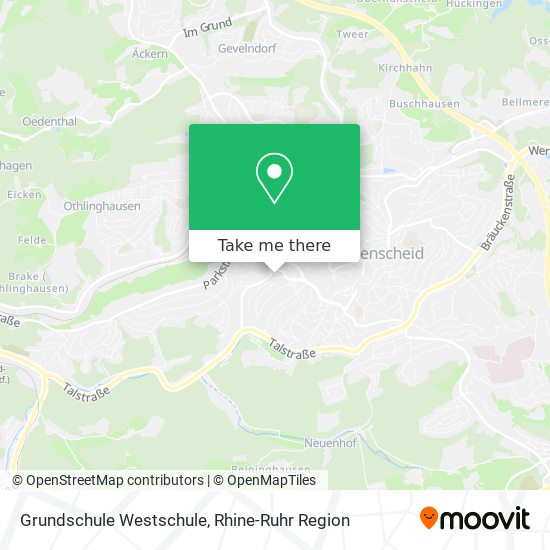 Grundschule Westschule map