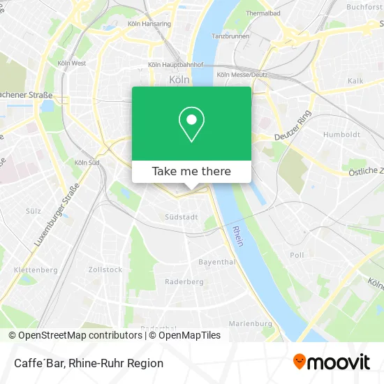 Карта Caffe´Bar