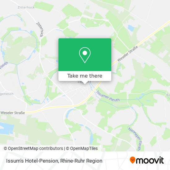 Issum's Hotel-Pension map