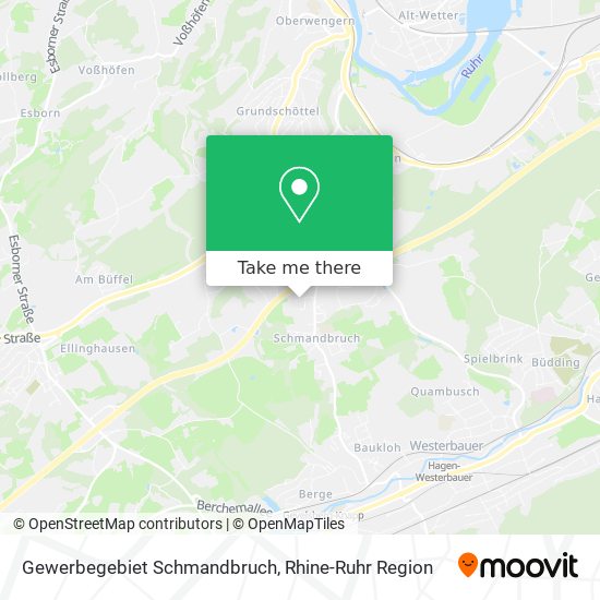 Gewerbegebiet Schmandbruch map