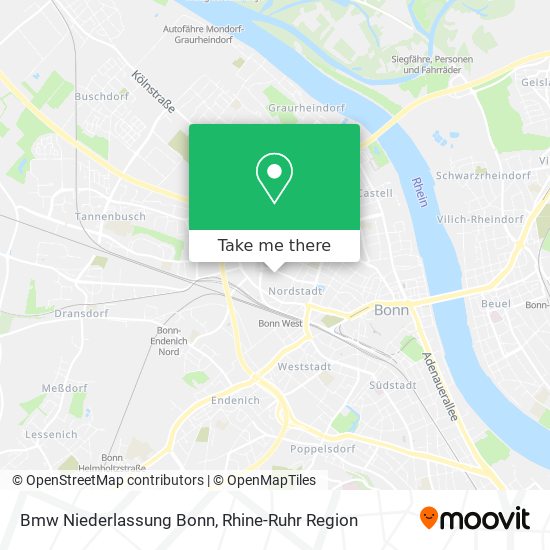 Bmw Niederlassung Bonn map