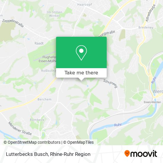 Lutterbecks Busch map