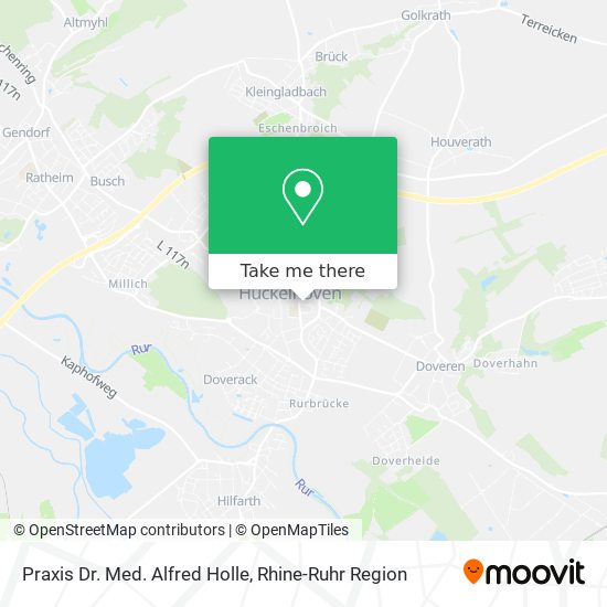 Praxis Dr. Med. Alfred Holle map