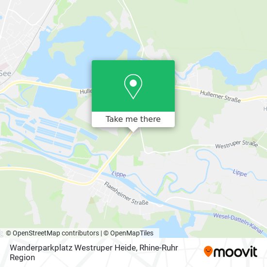 Wanderparkplatz Westruper Heide map